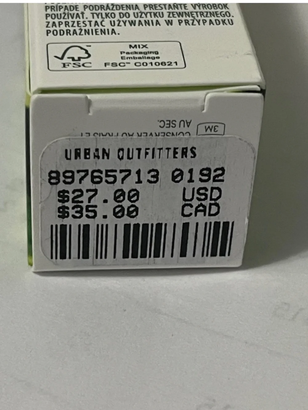 3417. URBAN OUTFITTERS x WELL PEOPLE Bio Stick Foundation Color 9C NWT $27